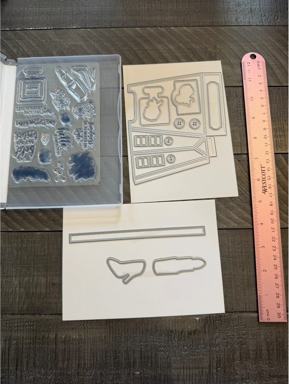 Stampin’ Up Dressed To Impress stamp set and All Dressed Up Dies die cut set